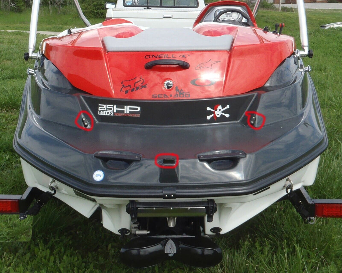 3 Pack of Seadoo Speedster 150 Bumpers 204071739 Sportster 4-Tec Replacement