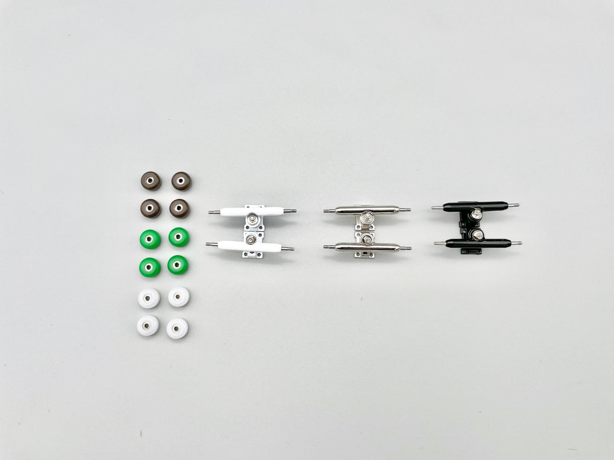 DIY Fingerboard Mold Kit - Makes 98mm x 32mm Fingerboards, 50mm wheelbase, 25º kick- Complete Kit