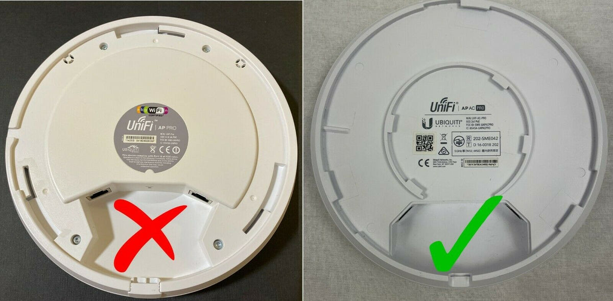 Replacement Unifi Ubiquiti Mounting For U7-Pro, U6-Pro, U6-LR, UAP-AC-PRO, HD, SHD