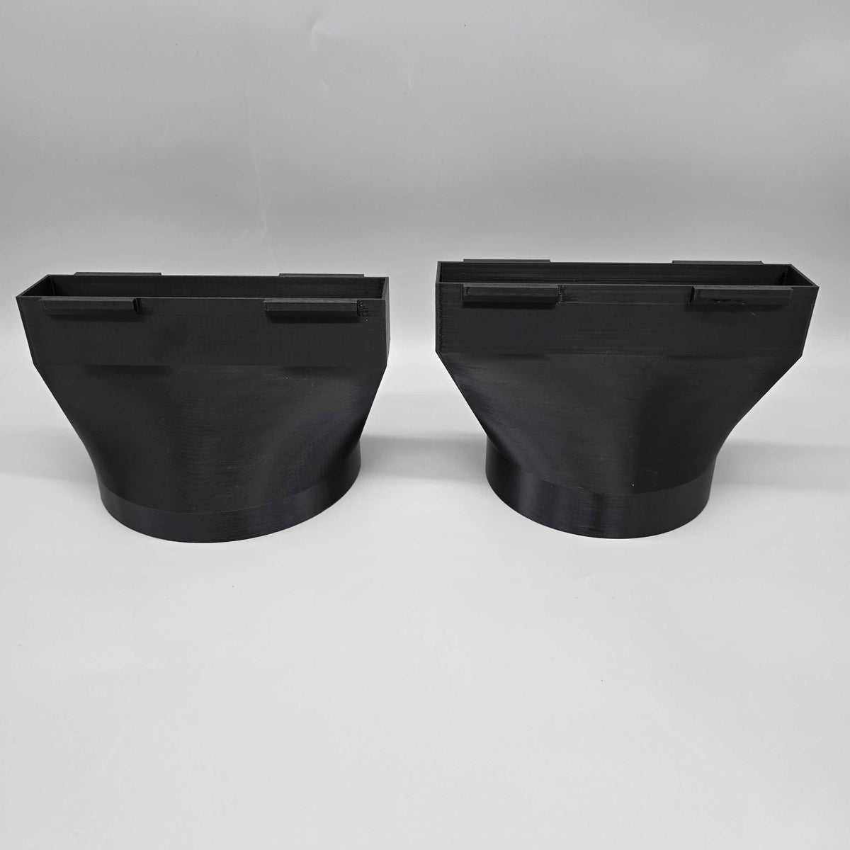 EcoFlow Wave 2 & 3 Window Duct Adapter - 5" Exhaust / 6" Intake (Square Profile)