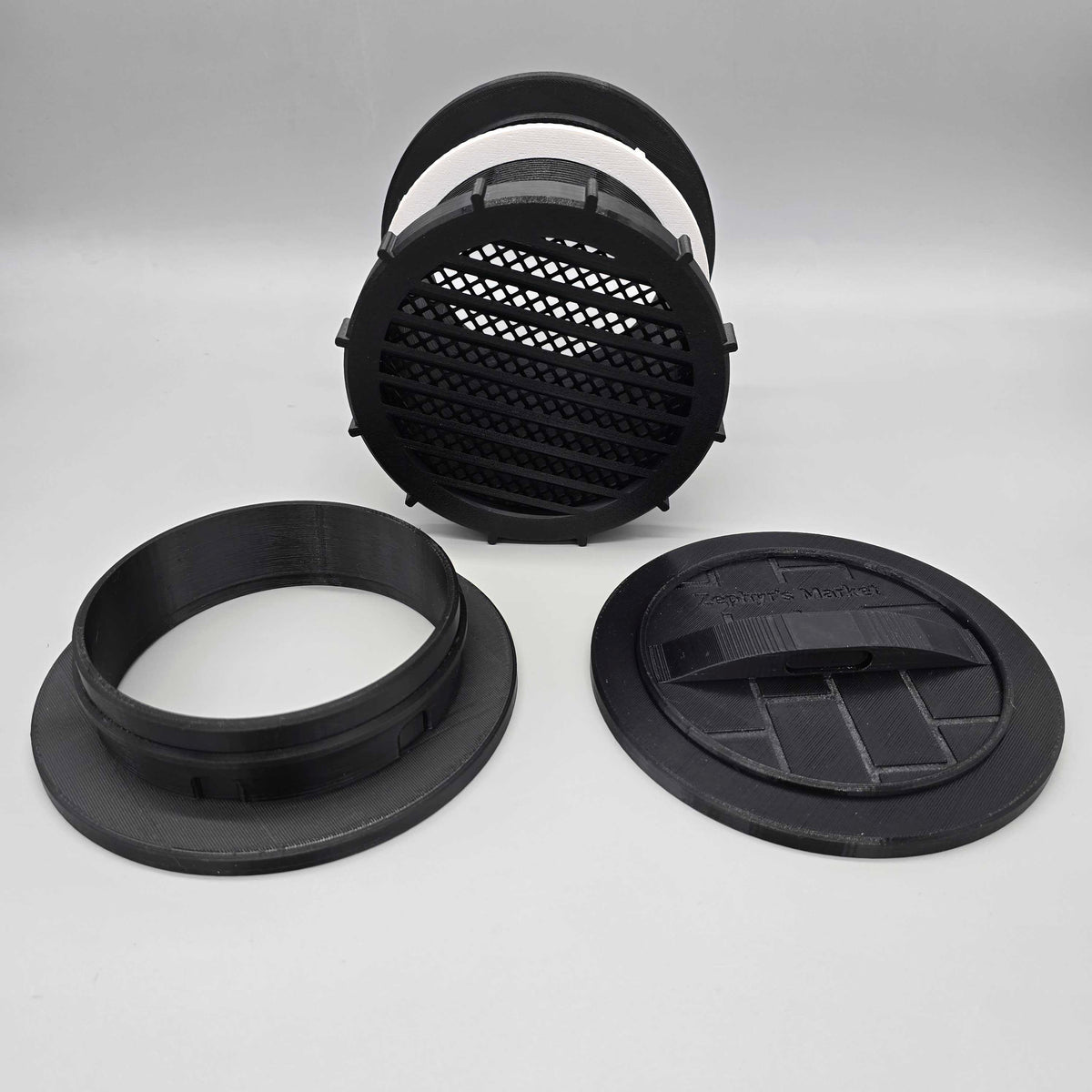 Magduct Portable Air Conditioner Vent Kit with Magnetic Tube Attachment - Through-Wall Solution for RVs & Homes (Fits 5" & 6" Ducting)