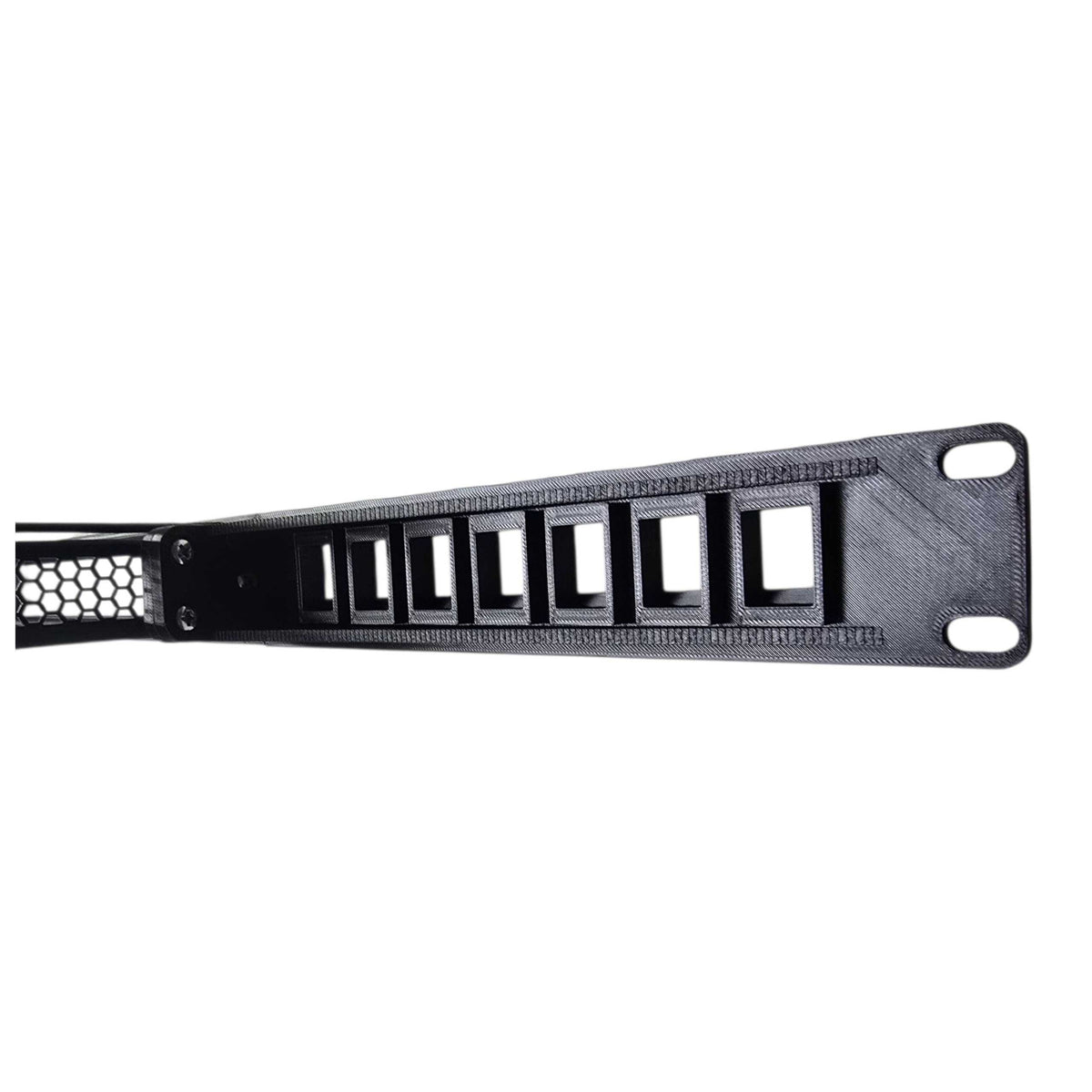 19" Rack Mount Compatible W/ Cloud Gateway Fiber UCG-Fiber (1U, 19inch) + 7 Keystone Slots