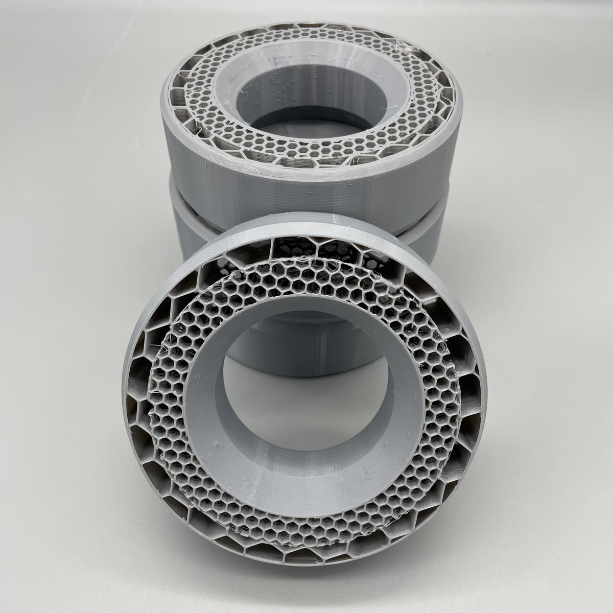 (4 pack) 2.2 x 5.25 inch 3D Printed Wheel Tire Inserts for 1/10 Scale RC Crawler
