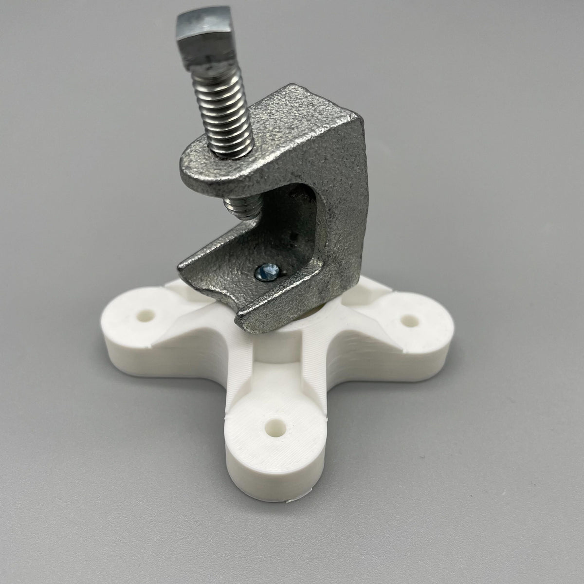 Beam Clamp Mount for Ubiquiti UniFi AP (U7-Lite, U7-LR, U6 Lite,U6+, NanoHD & More) - Easy Install for Warehouse Trusses