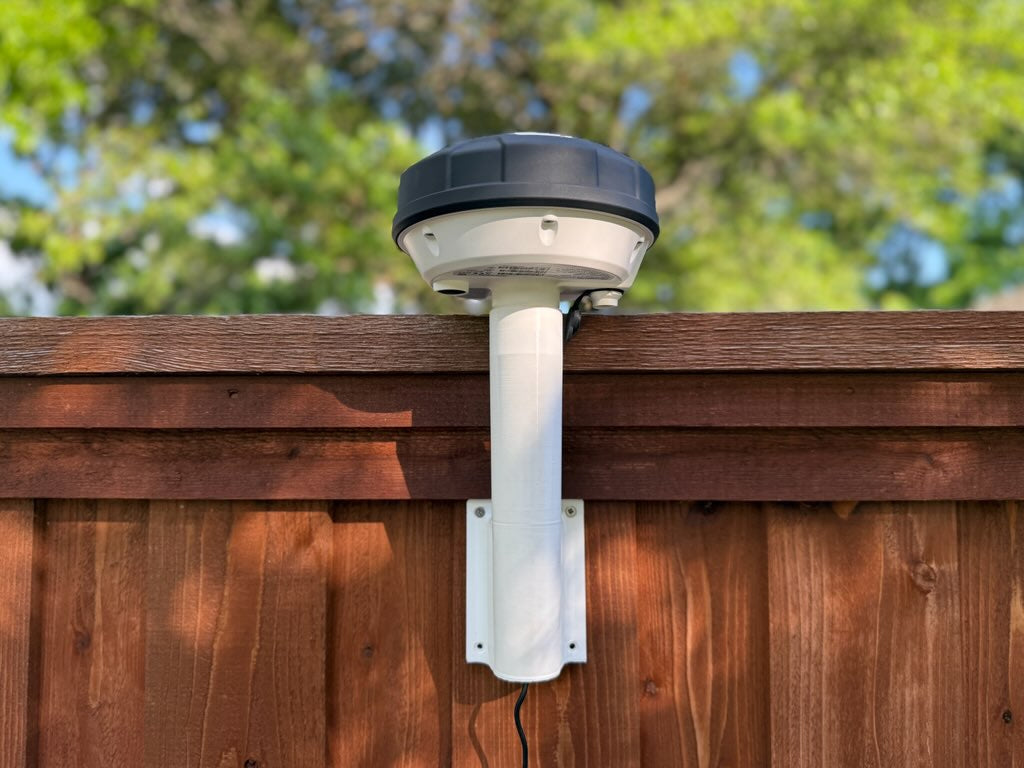 Wall Mount for Mammotion Luba 2, 2X & Yuka RTK Antennas