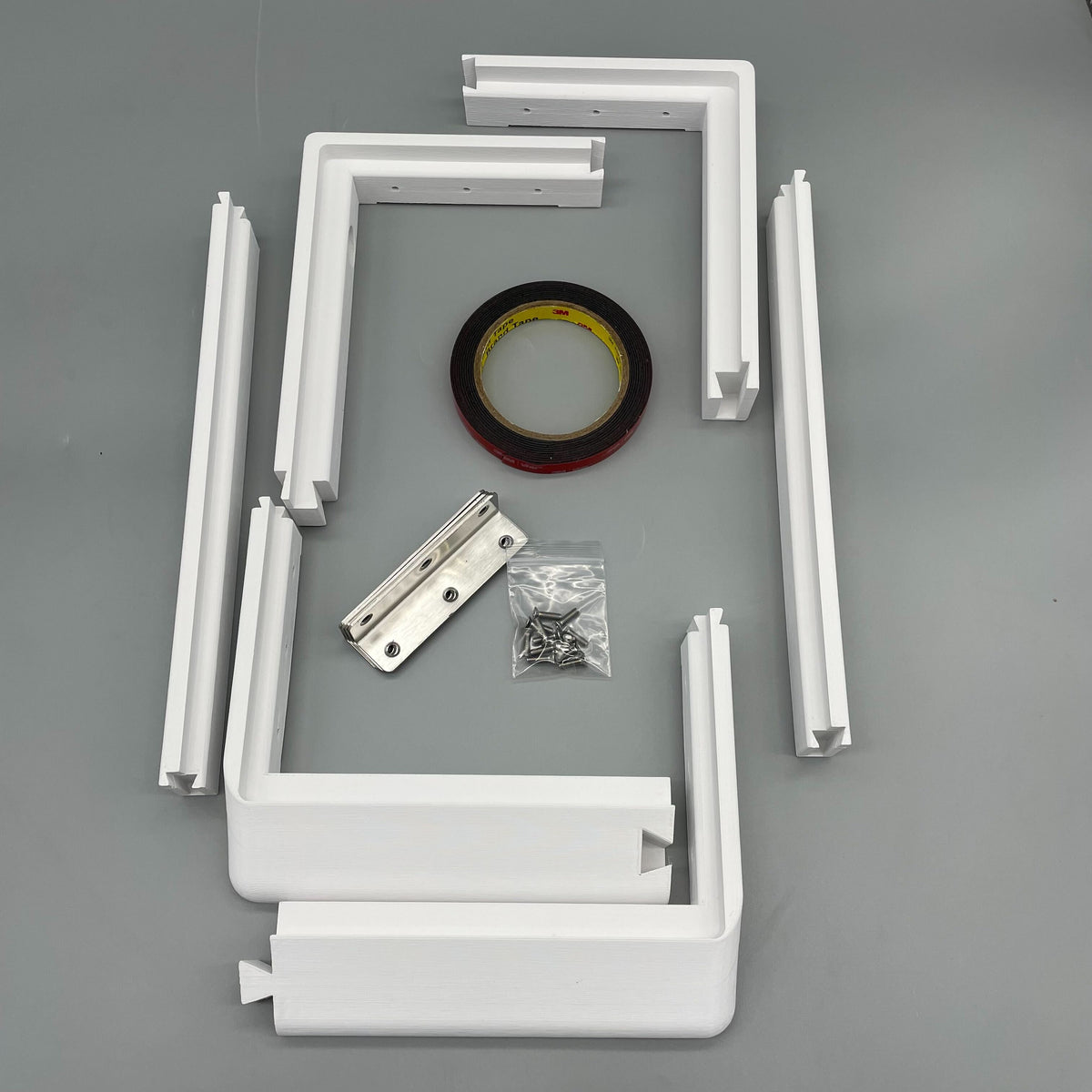 Starlink Gen 3 Standard Antenna Flat Mount (Complete) Kit - 1.9in Low Profile - Made in USA