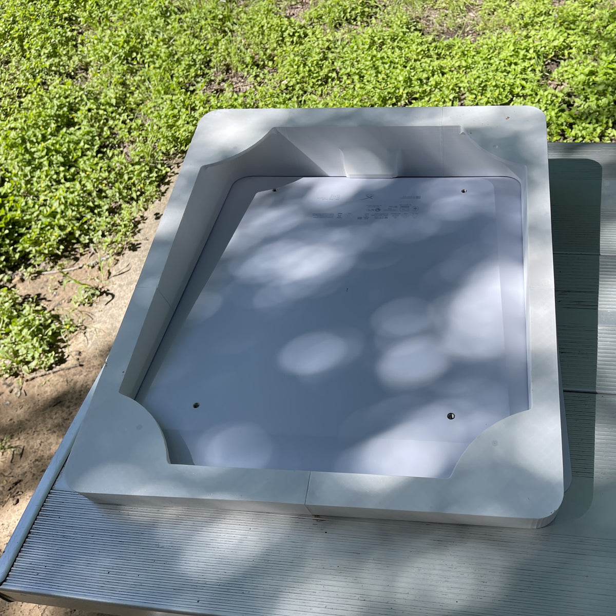 Flat High Performance Antenna Mount for Starlink - On-Road, Off-Road, Marine & Stationary Use
