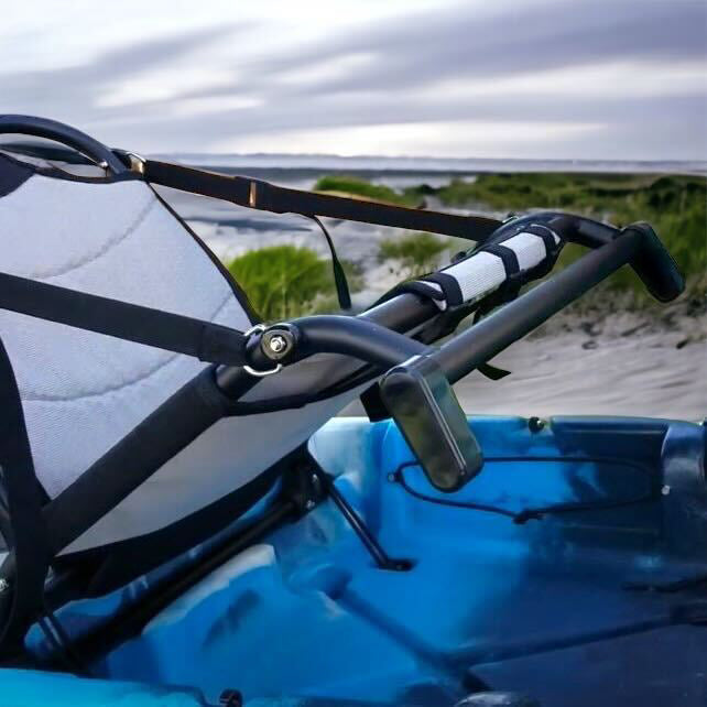 Reversible Kayak Seat Riser for Vibe Sea Ghost 105 & 130 - 1.5in & 3in
