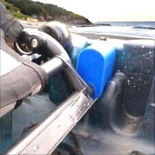 Reversible Kayak Seat Riser for Vibe Sea Ghost 105 & 130 - 1.5in & 3in