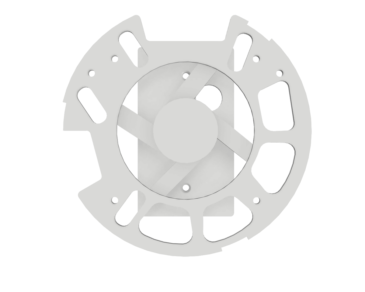 Single Gang Box Mounting Bracket For Unifi Ubiquiti U7 Pro, U7 Pro Max, U6-LR, U6 Pro, U6 Enterprise, and more!