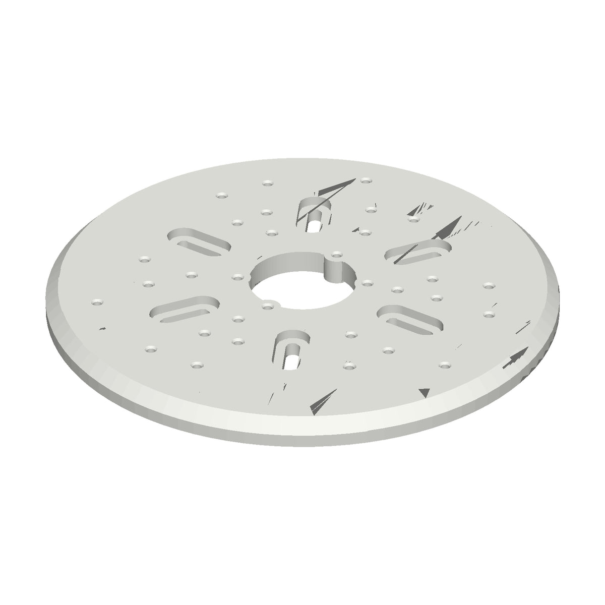 Zephyr's Market Adapter Plate for X-Sense Smoke & CO Alarms, Universal Fit