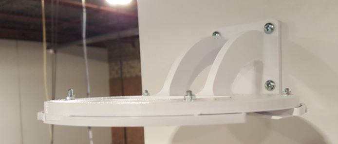 Unifi Ubiquiti Horizontal Wall Mount for U7-Pro, U6-Pro, U6-LR,  UAP-AC-PRO, HD, SHD
