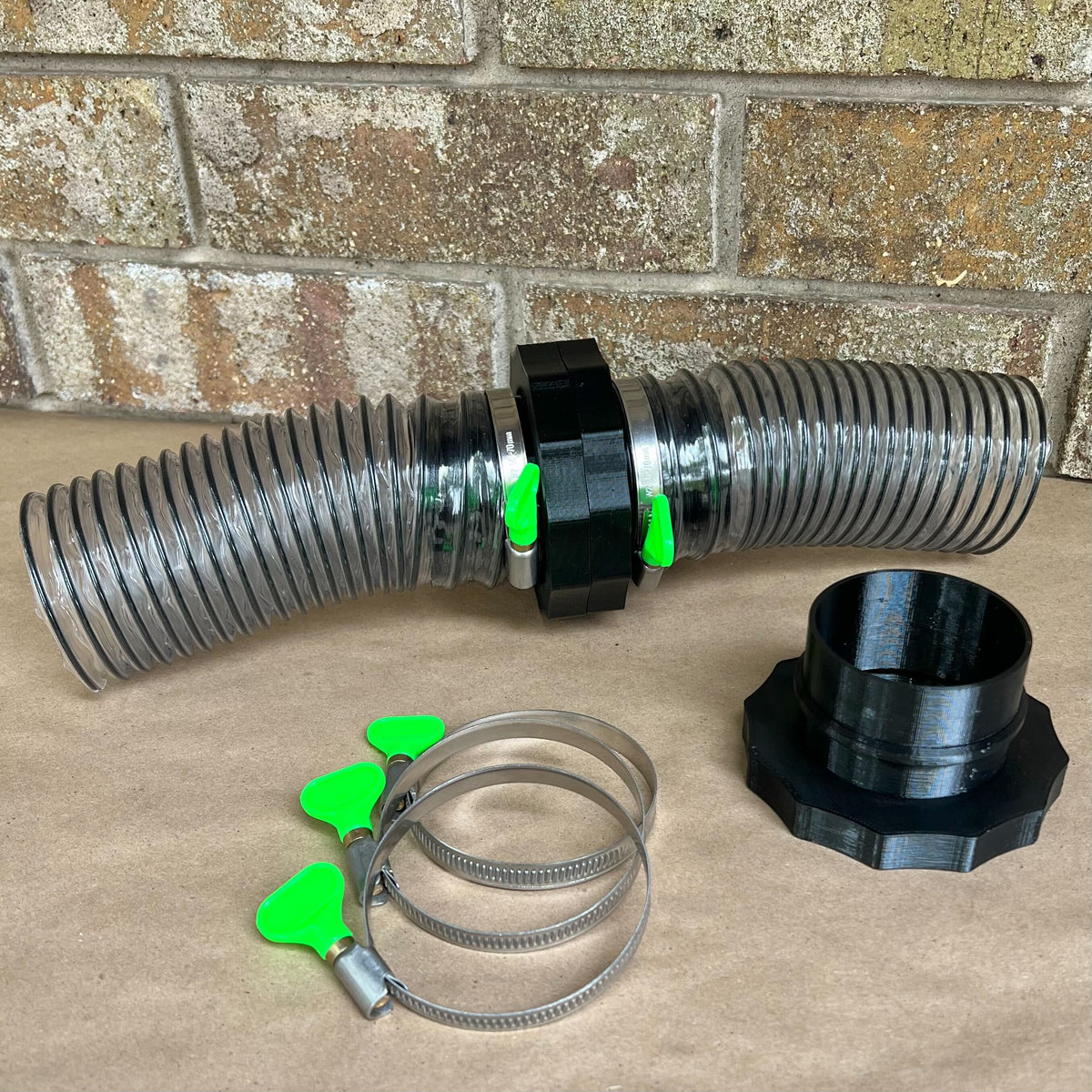 2.5" Port Magnetic Dust Collector System 10PC Starter Kit - MagDuct Quick Disconnect