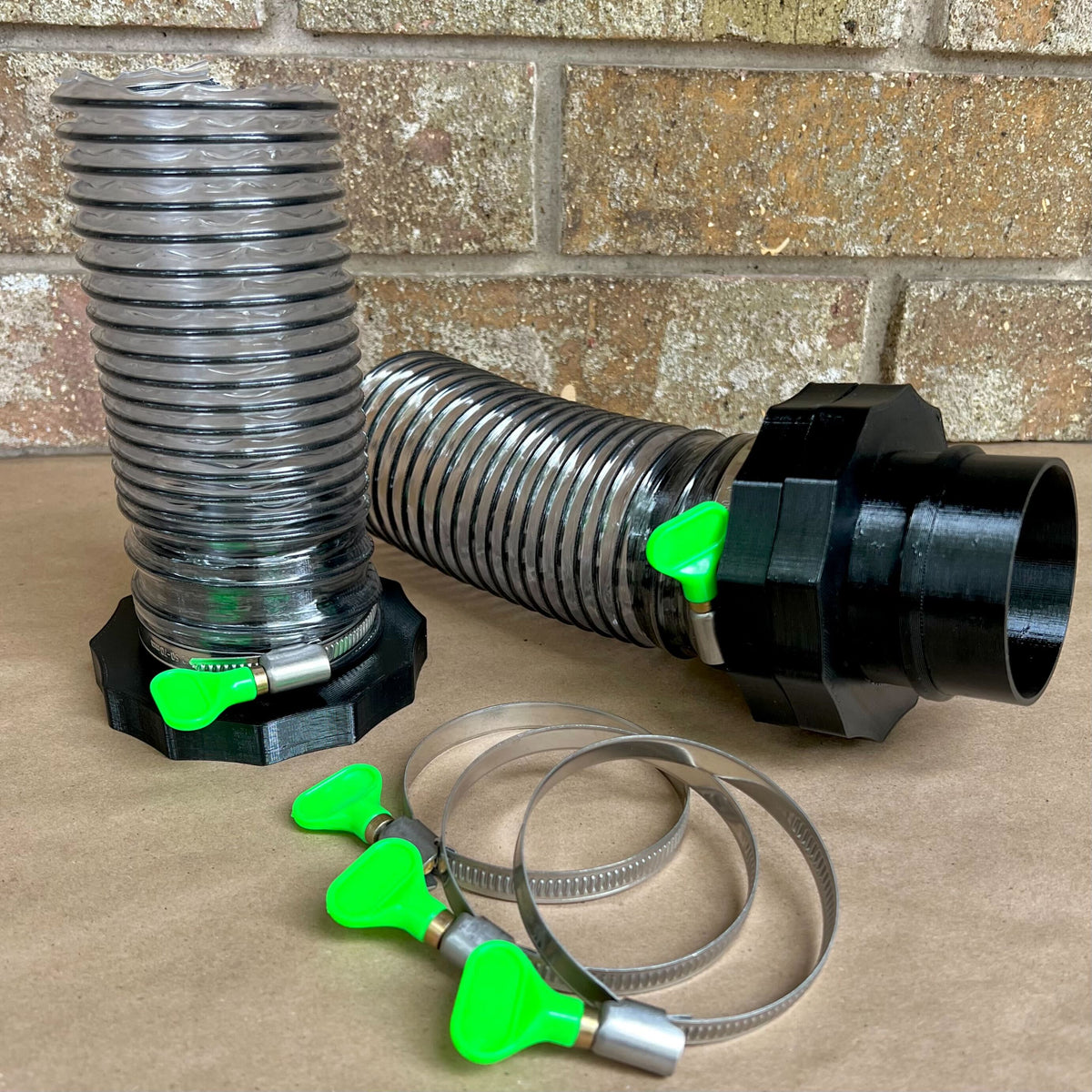 2.5" Port Magnetic Dust Collector System 10PC Starter Kit - MagDuct Quick Disconnect