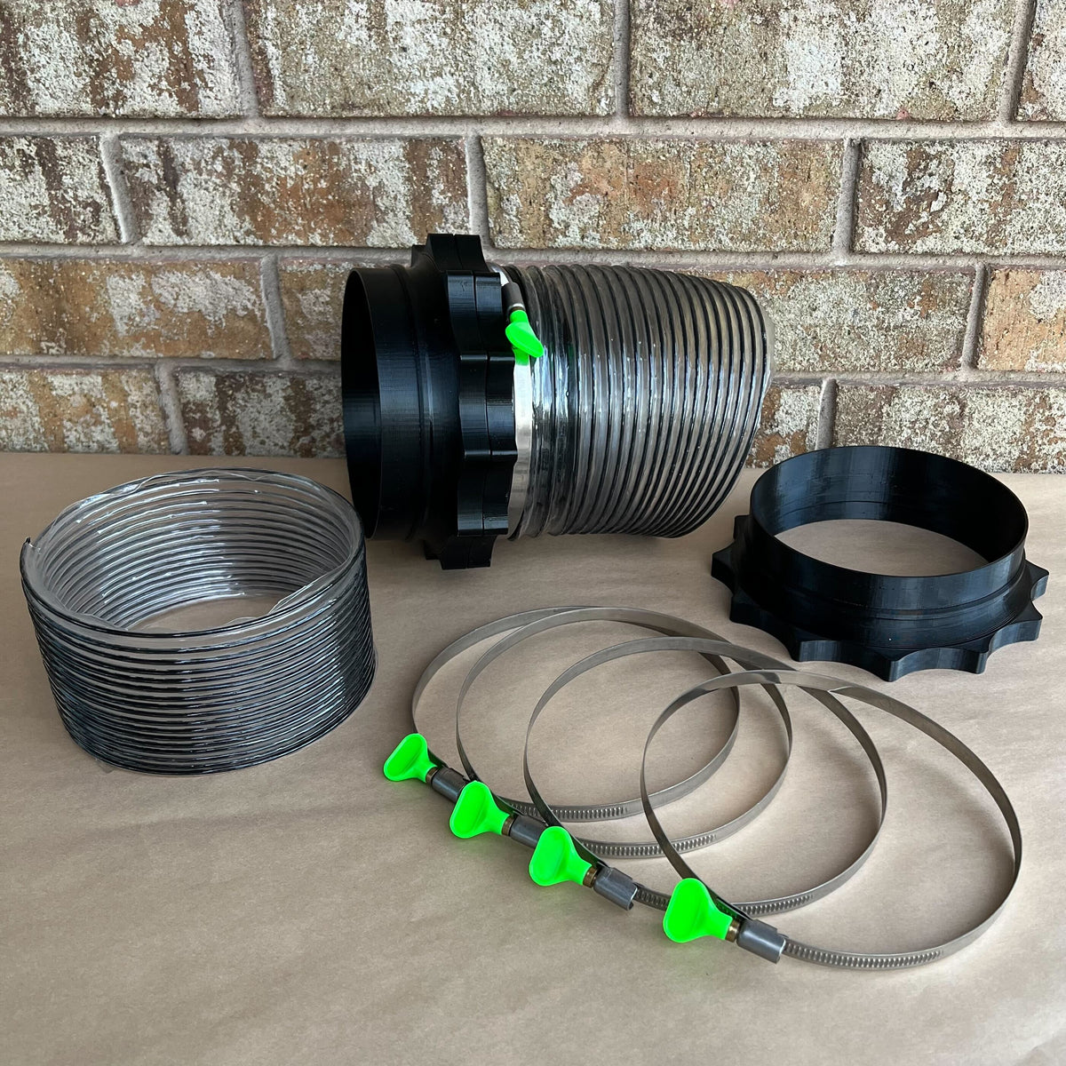 6" Port Magnetic Dust Collector System 10PC Starter Kit -  MagDuct Quick Disconnect