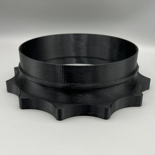 10" Port Magnetic Duct Port -Individual Fitting - Dust Collector -  MagDuct Quick Disconnect