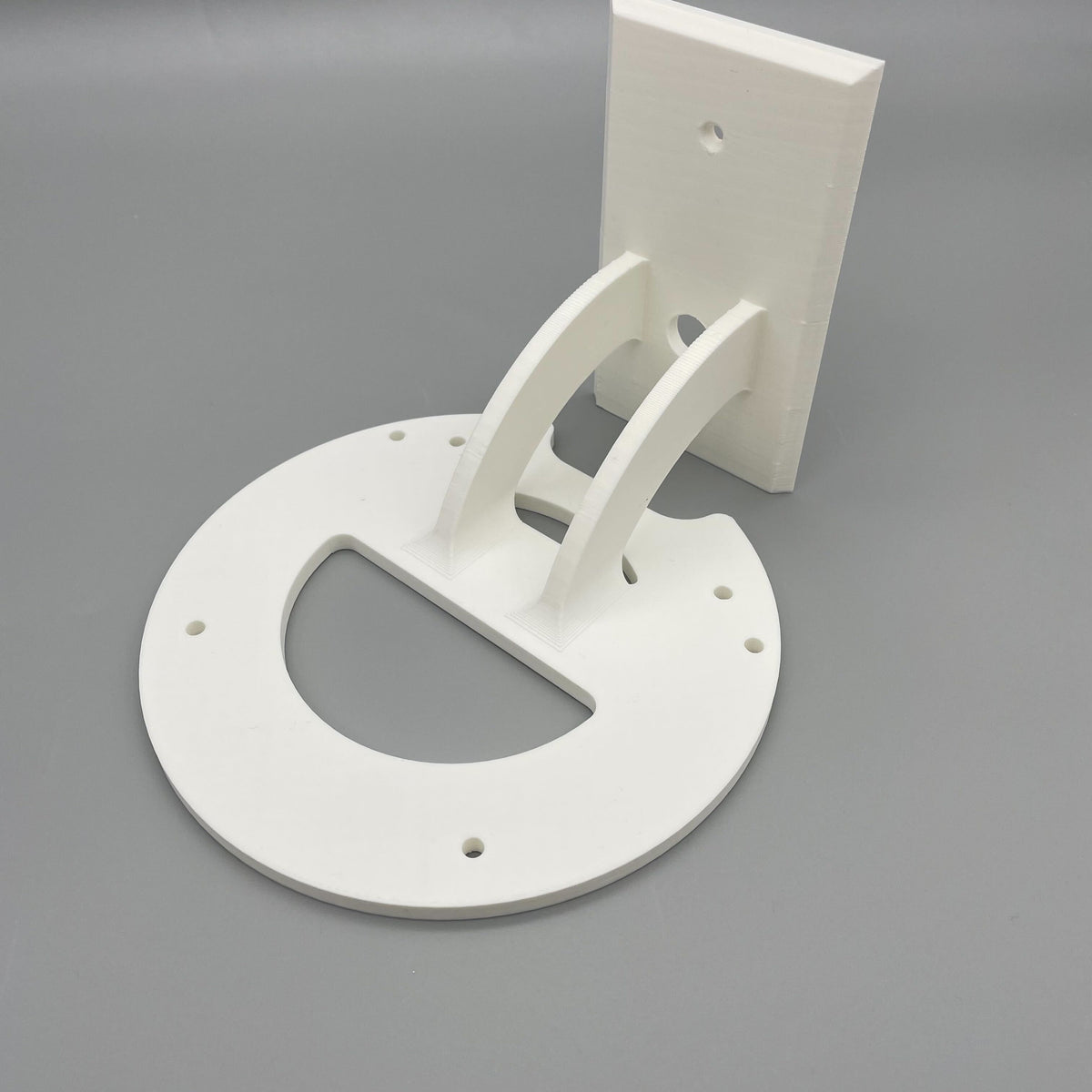 Unifi Ubiquiti 1 Single Gang Box Horizontal Wall Mount for UAP-AC-PRO, hd, shd & U6-Pro | Wall Bracket