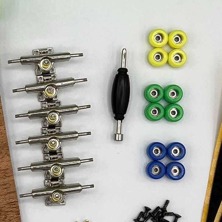 DIY Fingerboard Mold Kit - Makes 98mm x 32mm Fingerboards - Complete Kit