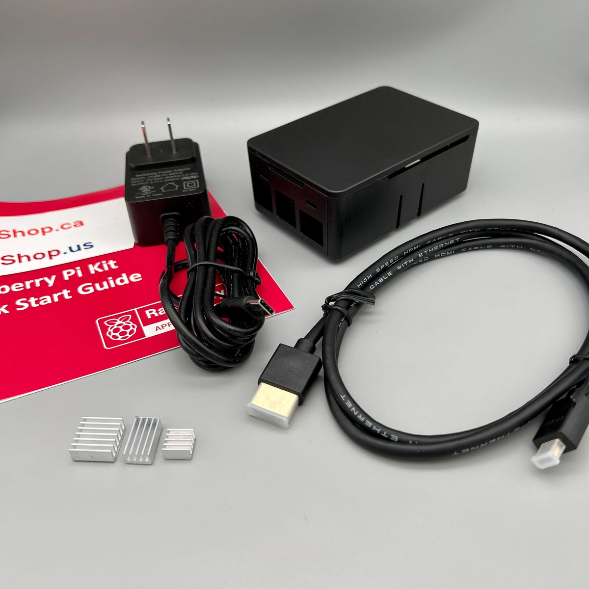 5 Piece Starter Kit Only - Raspberry Pi 4 Model B Not Included