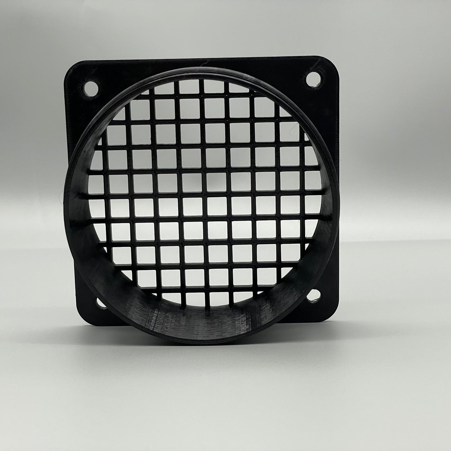 4" Duct Connector Flange PETG Plastic | Mounting Plate Hose Pipe Adaptor